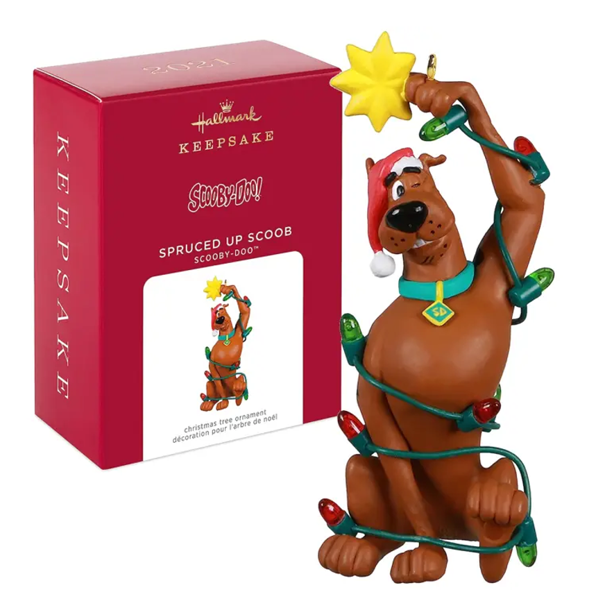 NEW - Hallmark Keepsake 2021 Scooby-Doo Christmas Tree Ornament