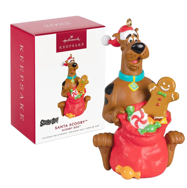 NEW Hallmark Keepsake - 2022 Santa Scooby: Scooby-Doo Christmas Ornament