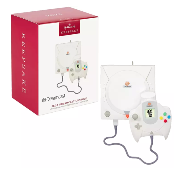 NEW Hallmark Keepsake 2023 - SEGA Dreamcast Console Musical Ornament with Light