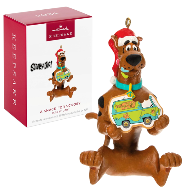 NEW Hallmark Keepsake - 2024 A Snack for Scooby Christmas Ornament