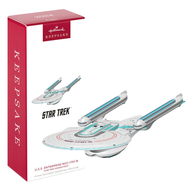 NEW Hallmark Keepsake - 2024 Star Trek U.S.S Enterprise NCC-1701-B Ornament