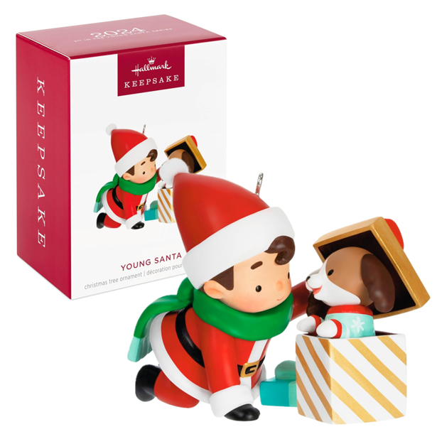 NEW Hallmark Keepsake - 2024 Young Santa Christmas Ornament