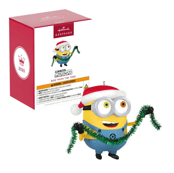 Hallmark Keepsake - 2025 Bob Trims The Tree Christmas Ornament