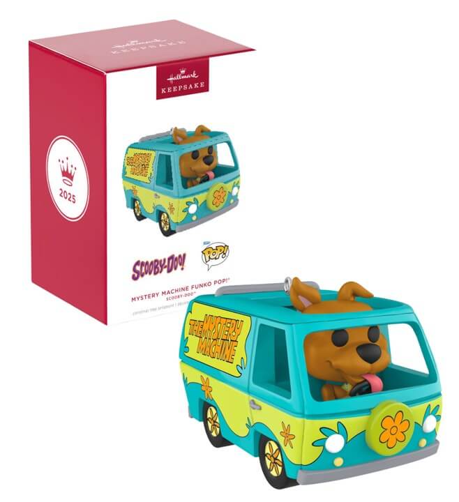 Hallmark Keepsake - 2025 Funko POP Scooby-Doo Christmas Tree Ornament
