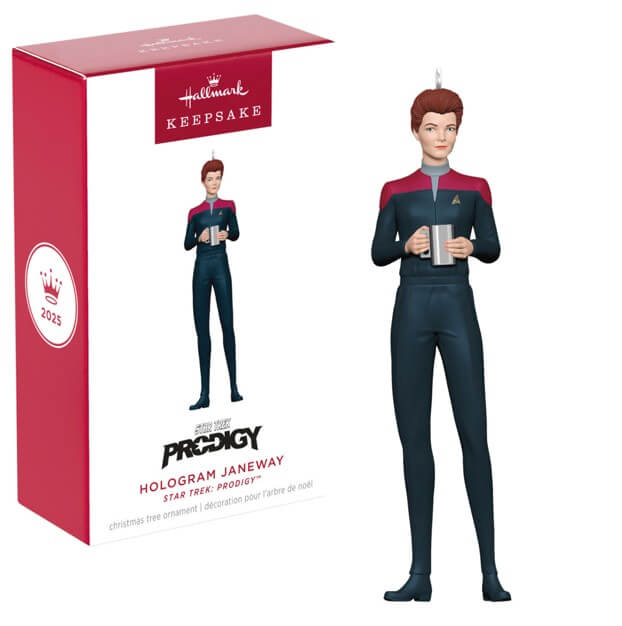 Hallmark Keepsake - 2025 Hologram Janeway Star Trek Prodigy Christmas  Ornament