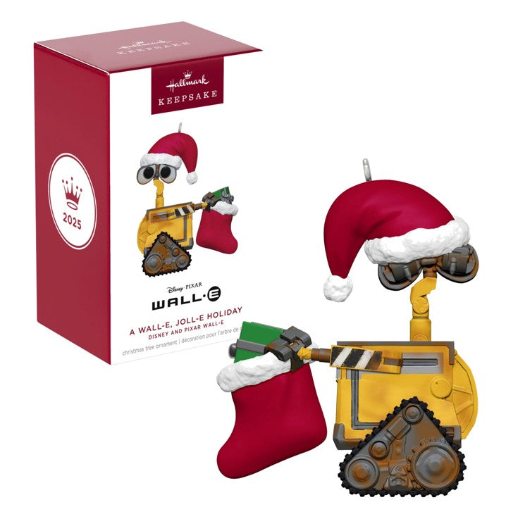 NEW Hallmark Keepsake - 2025 Wall-E Joll-E Holiday Christmas Ornament