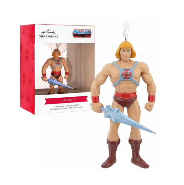 NEW - Hallmark 2021 He-Man Masters Of The Universe Christmas Tree Ornament