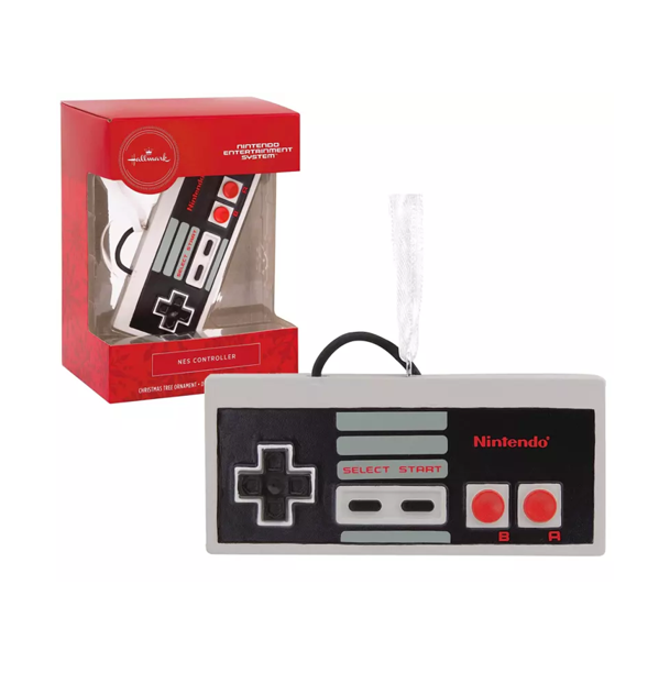 NEW - Hallmark Keepsake 2019 NES Controller Christmas Tree Ornament