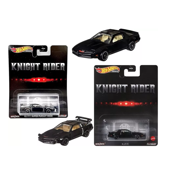 NEW - Hot Wheels Premium Knight Rider K.I.T.T die cast cars bundle