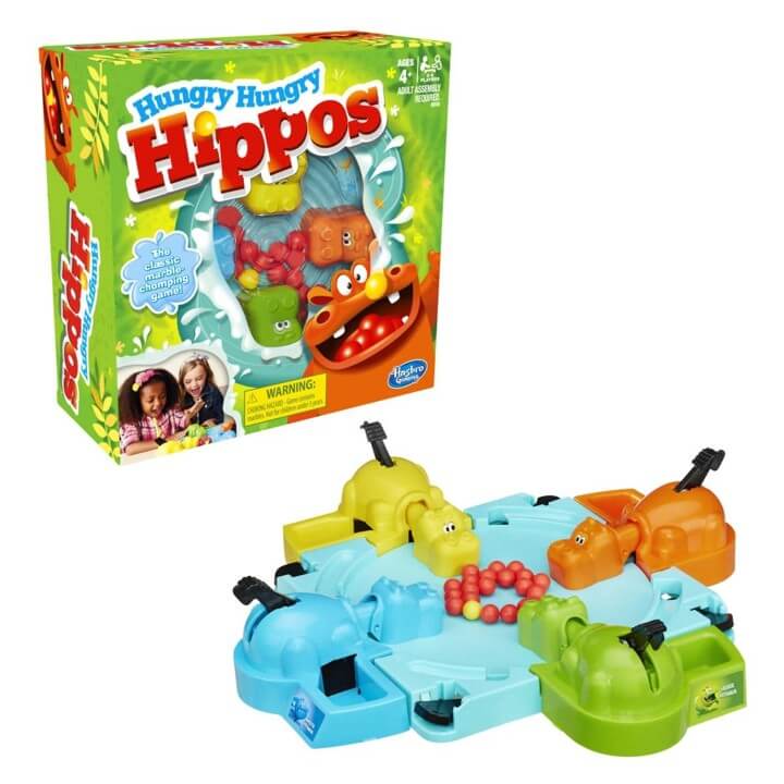NEW Hasbro - Hungry Hungry Hippos Game