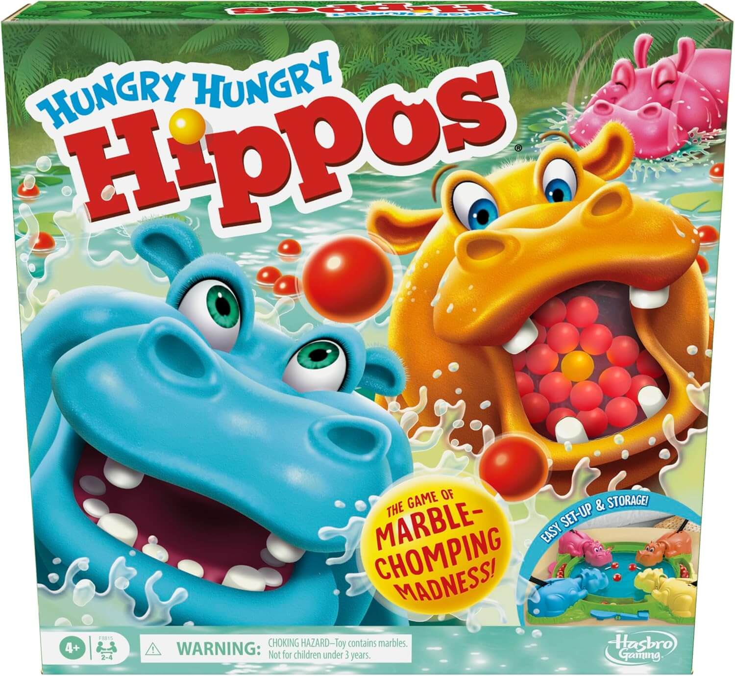 NEW Hasbro - Hungry Hungry Hippos Game