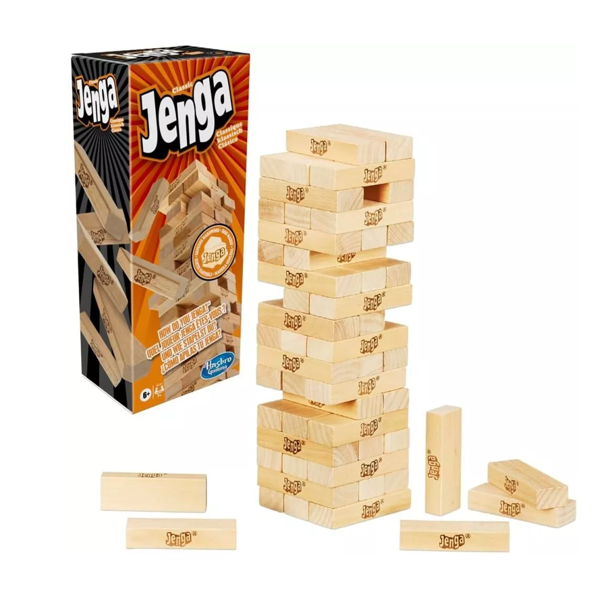 NEW - Hasbro Classic Jenga Game