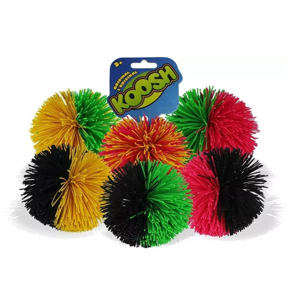 NEW - Classic Multi-coloured Koosh Ball (Random Colours)