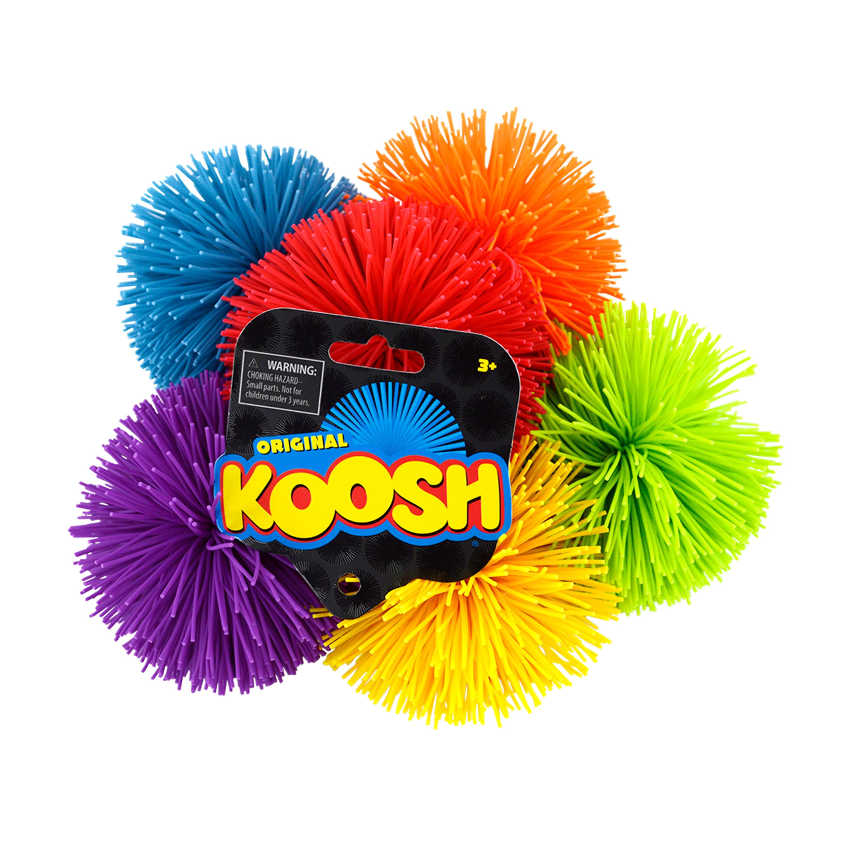 NEW - Classic Single-coloured Koosh Ball (Random Colours)