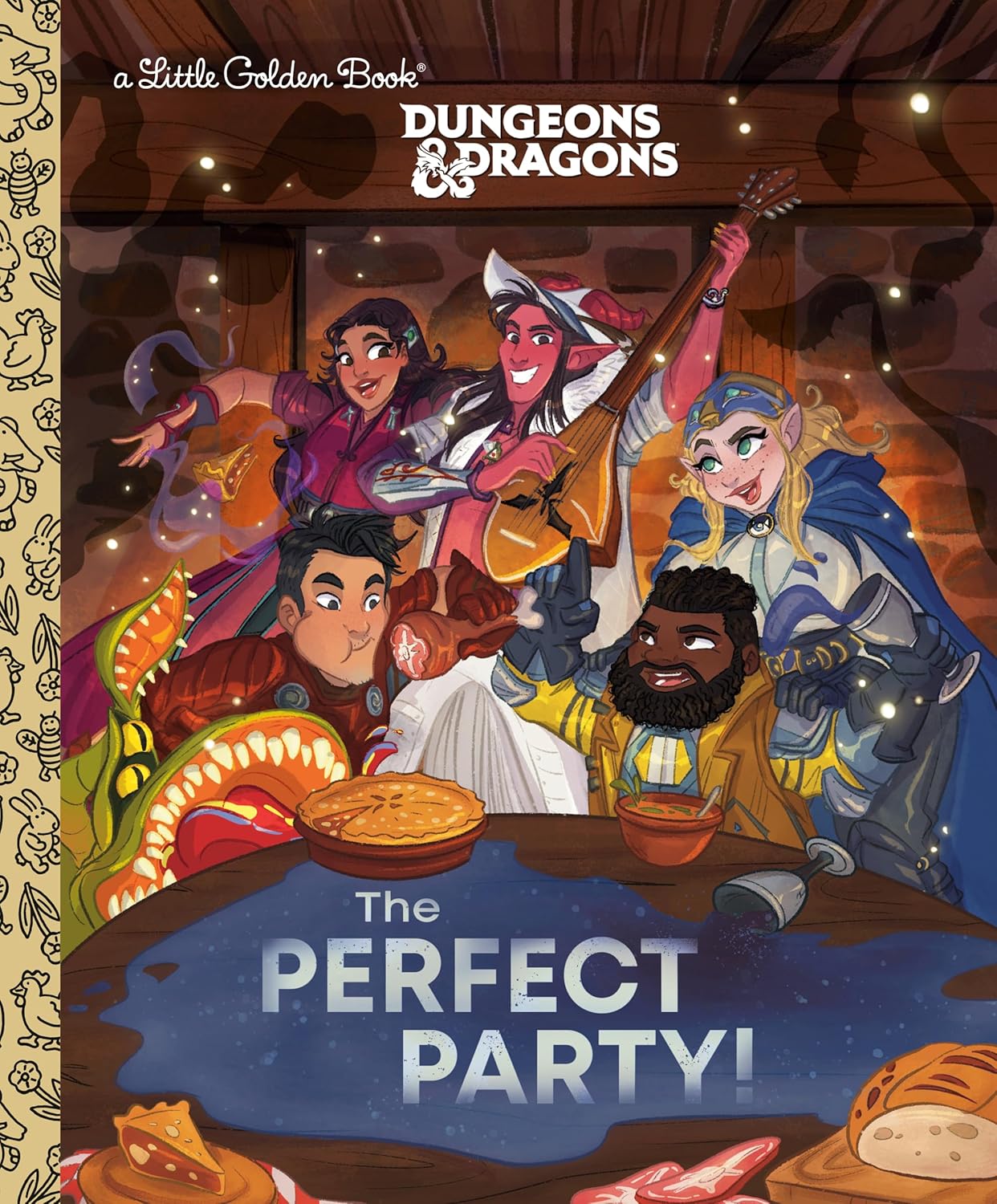 NEW Little Golden Book -Dungeons and Dragons The Perfect Party Little Golden Book