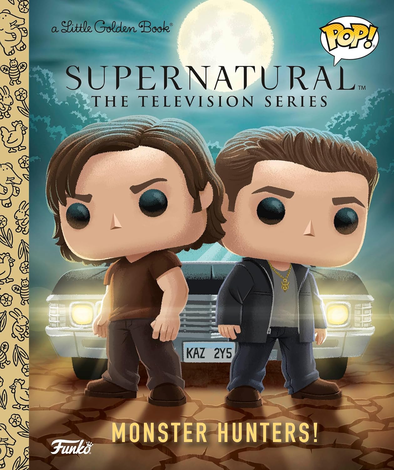 NEW - Supernatural Funko POP Monster Hunters Little Golden Book
