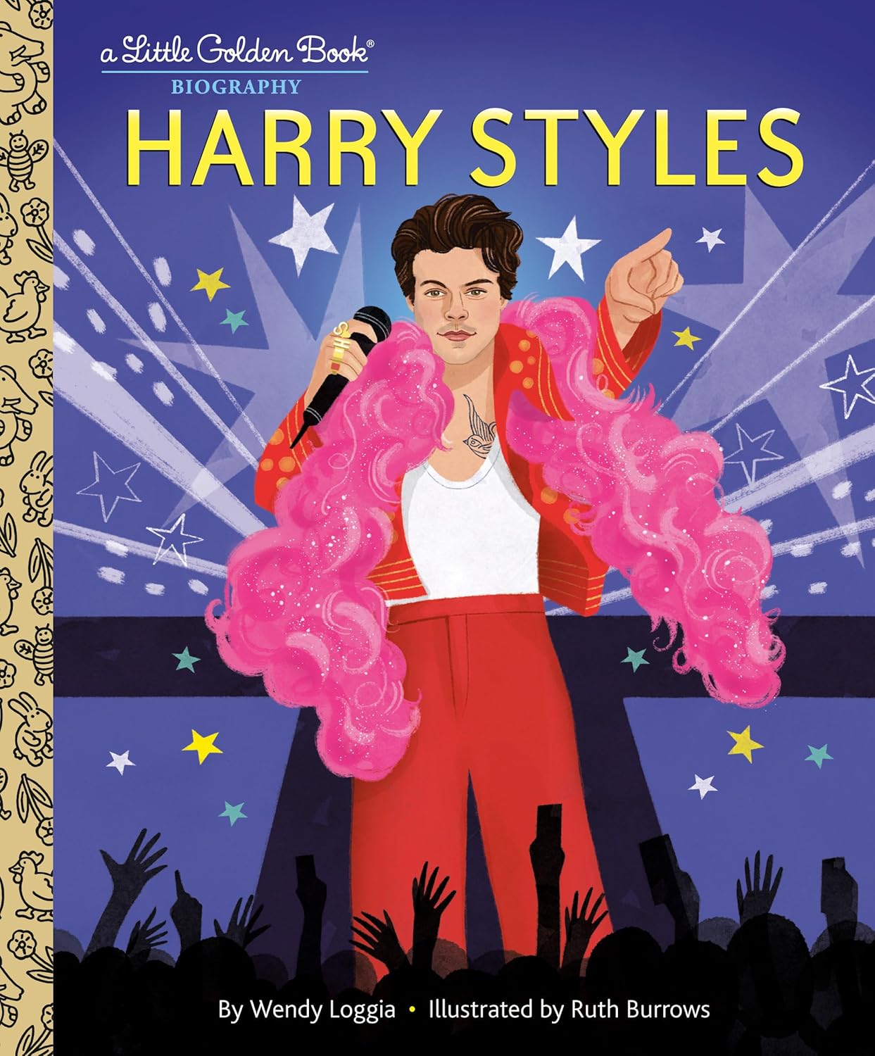 NEW Little Golden Book - Harry Styles Biography