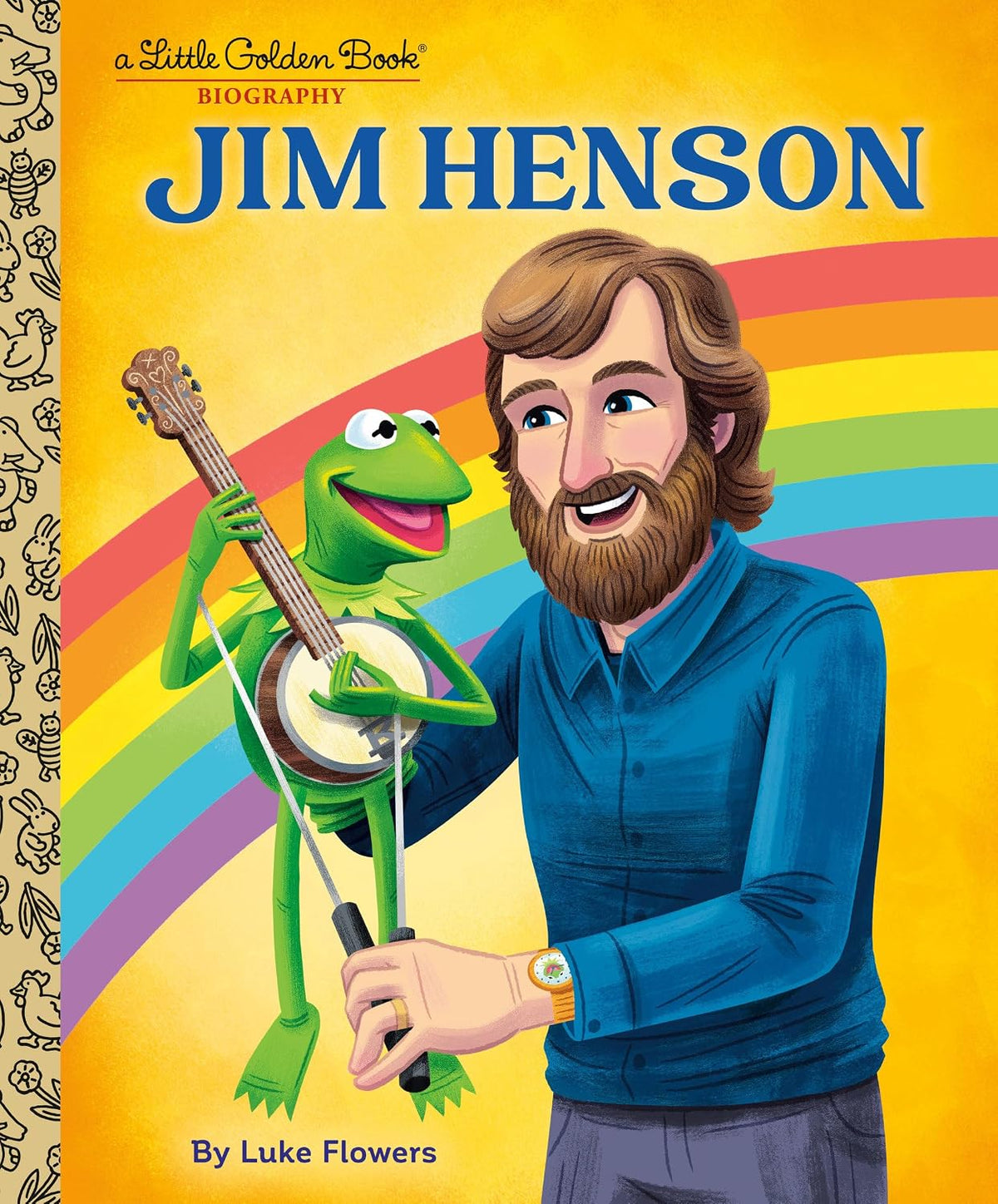 NEW - Jim Henson Biography Little Golden Book