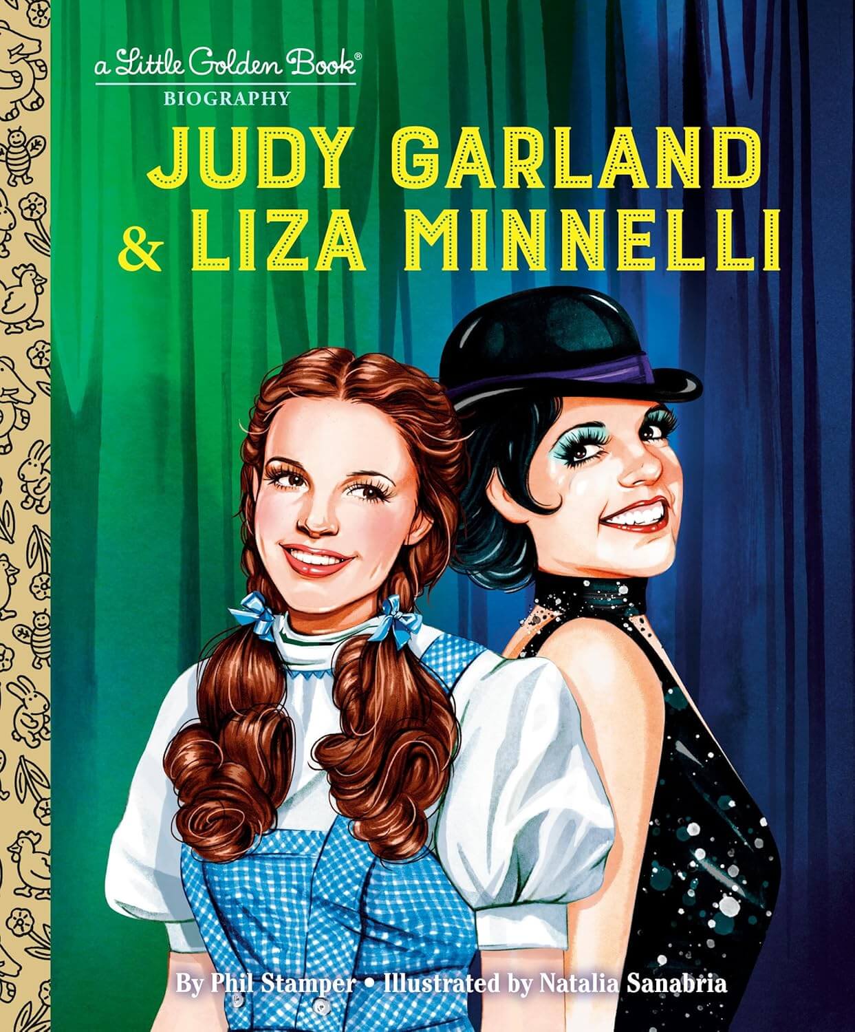 NEW - Judy Garland & Liza Minnelli Biography Little Golden Book