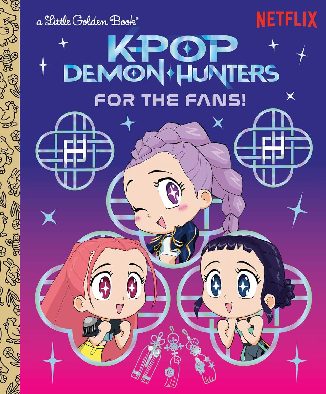 NEW Little Golden Book - K-POP Demon Hunters for the Fans Little Golden Book