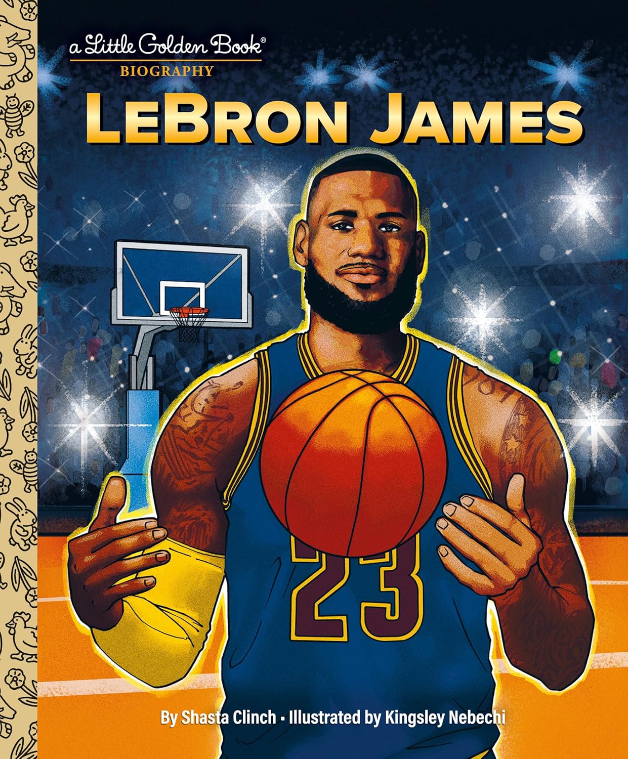 NEW - LeBron James Biograpghy Little Golden Book
