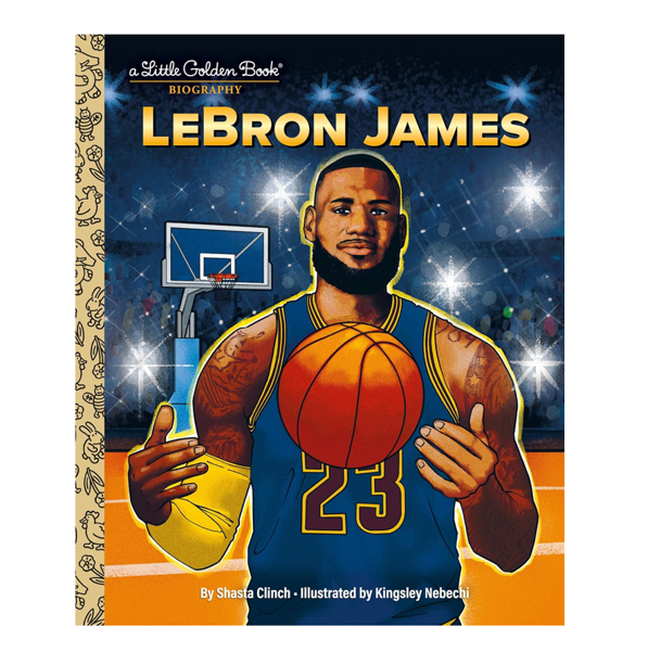 NEW - LeBron James Biograpghy Little Golden Book