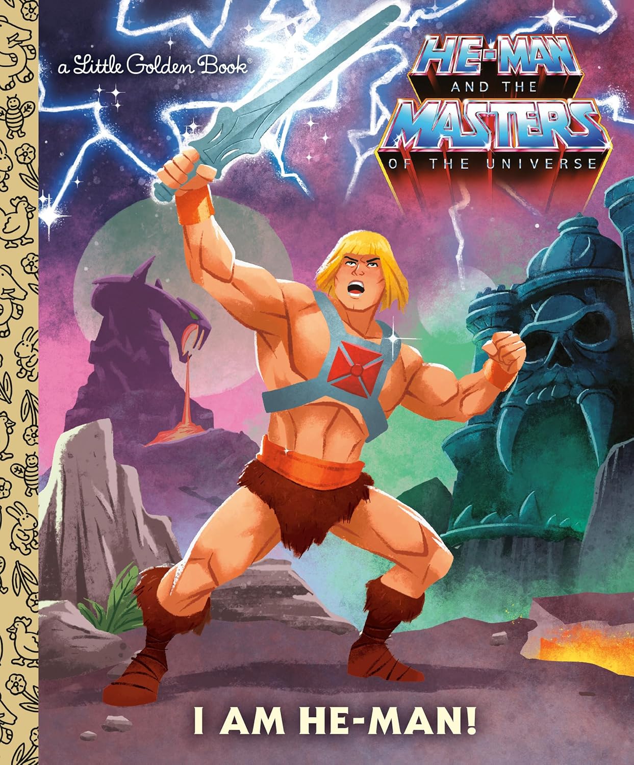 NEW - Masters of The Universe I Am He-Man Little Golden Book
