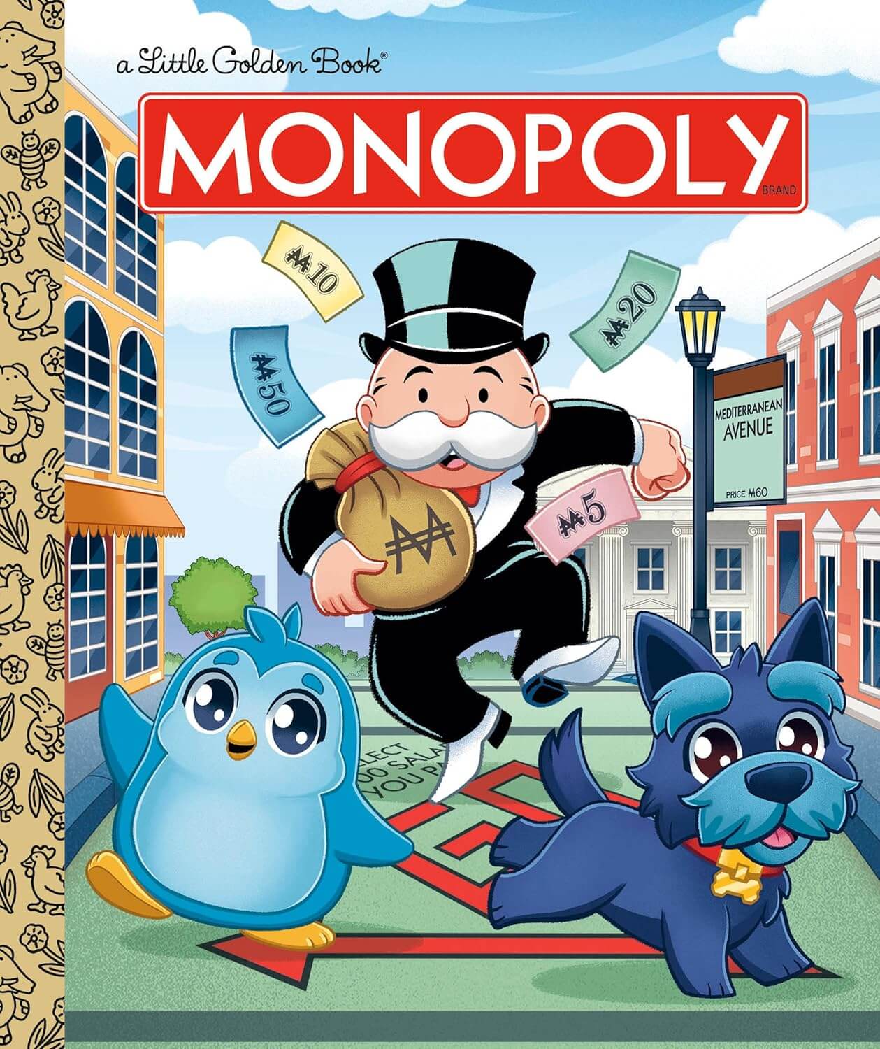 NEW Little Golden Book - Monopoly