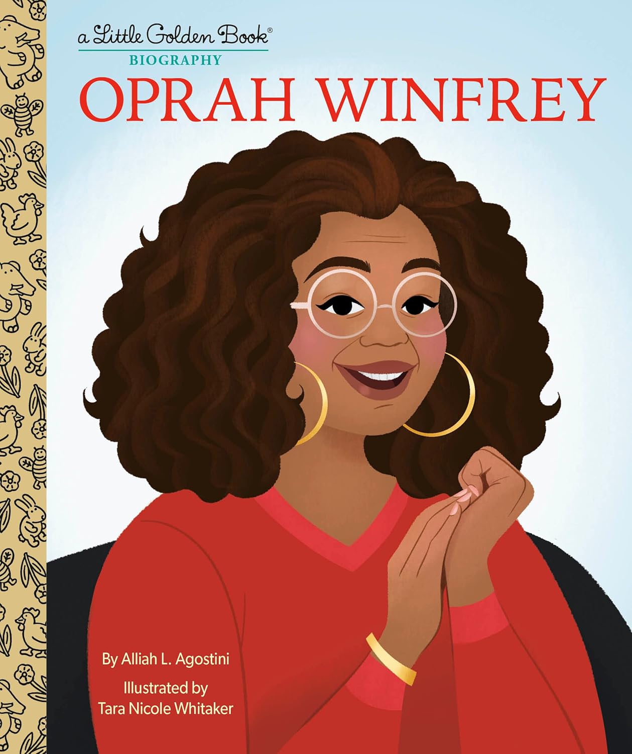 NEW- Oprah Winfrey Biography Little Golden Book