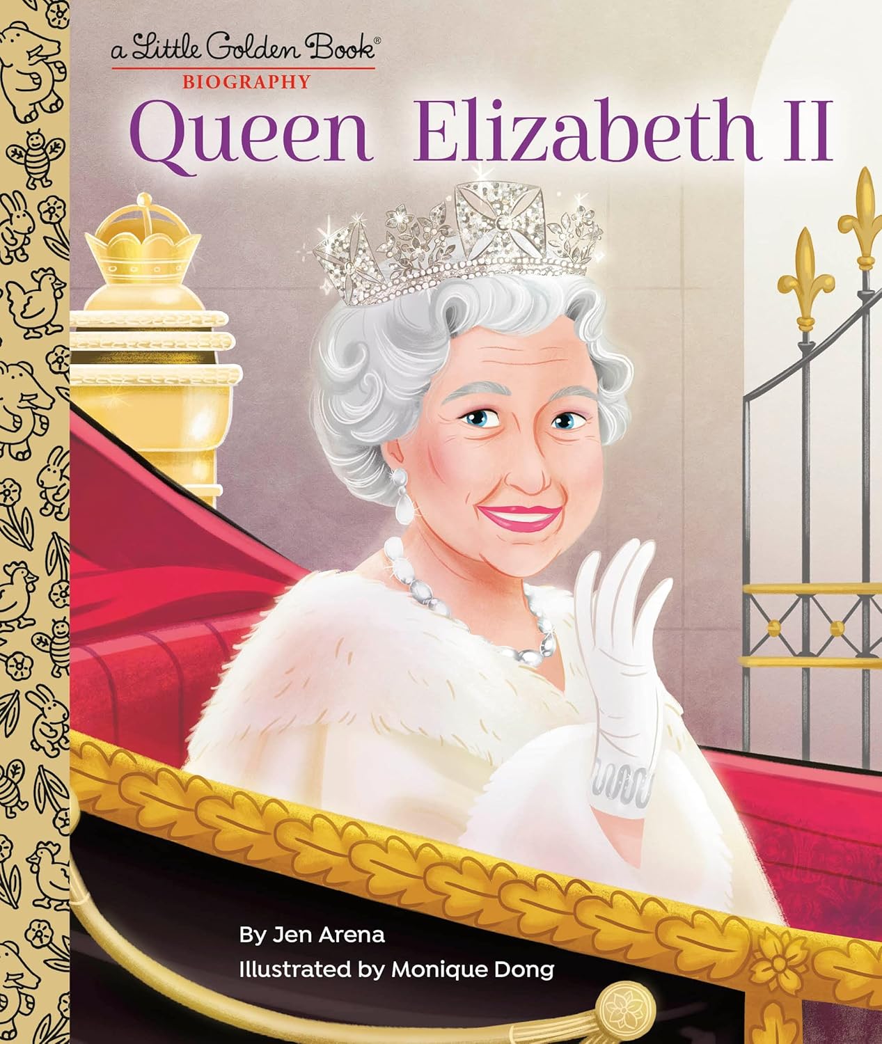 NEW Little Golden Book - Queen Elizabeth II (A Little Golden Book Biography)