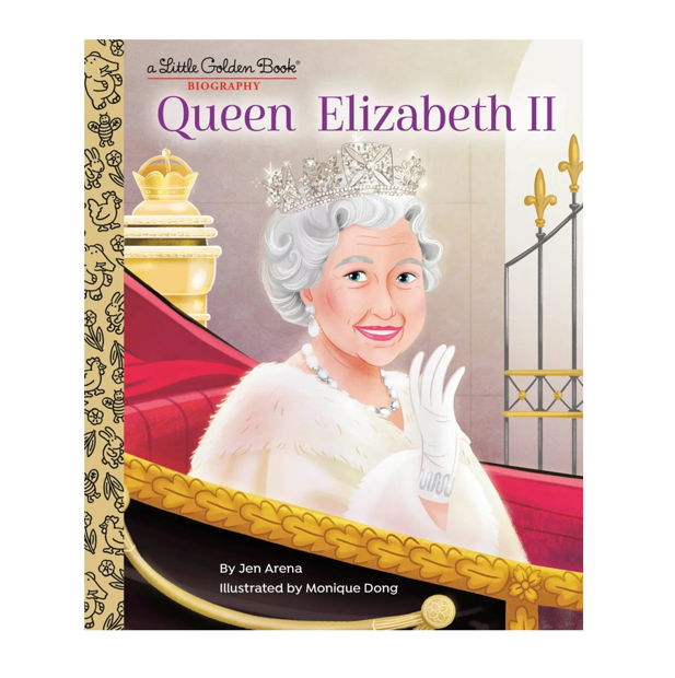 NEW Little Golden Book - Queen Elizabeth II (A Little Golden Book Biography)