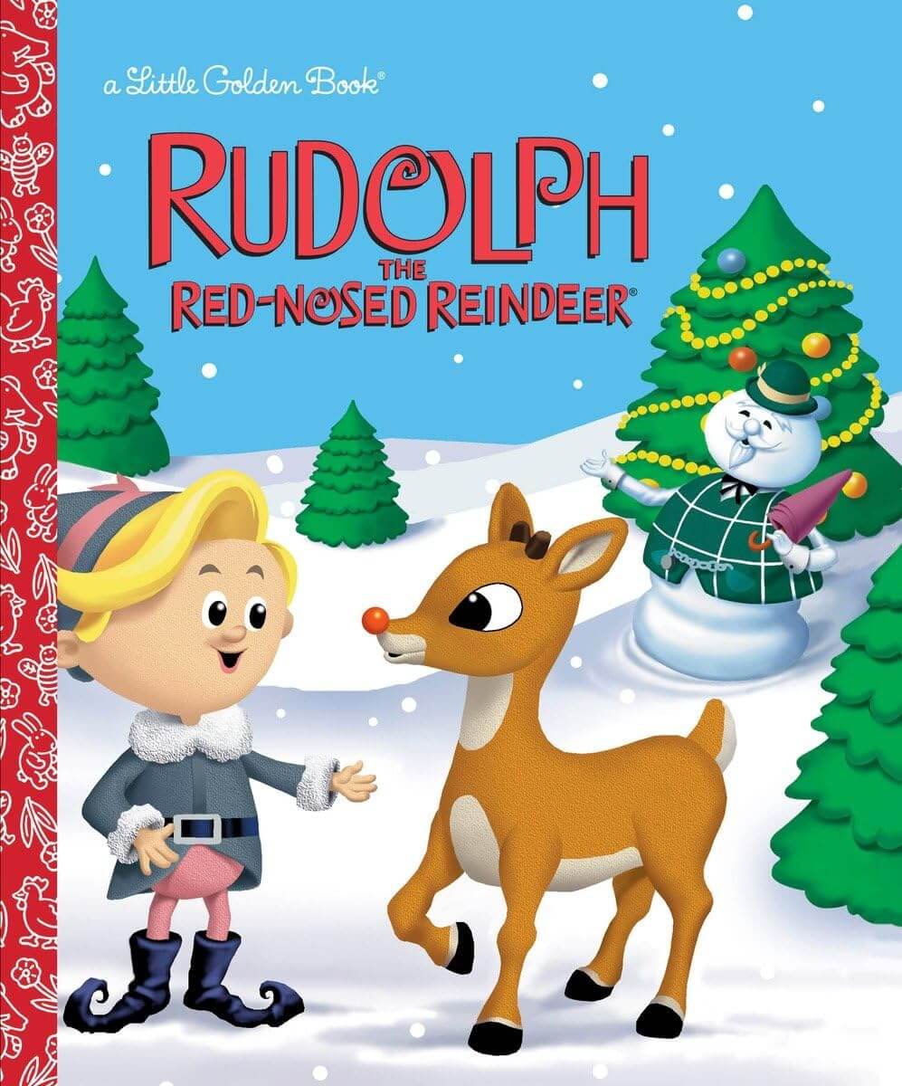 NEW Little Golden Book - Rudolph The Red Nosed Reindeer