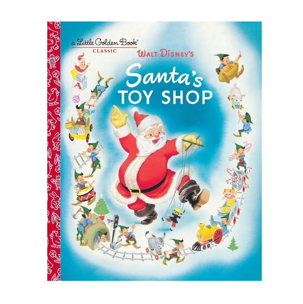 NEW Little Golden Book - Santa's Toy Shop