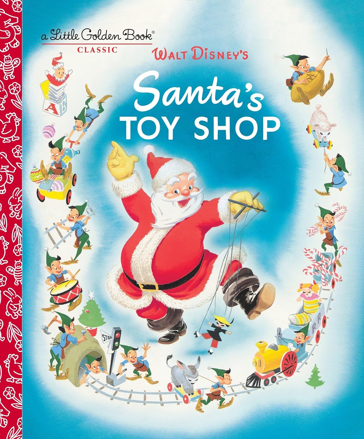 NEW Little Golden Book - Santa's Toy Shop