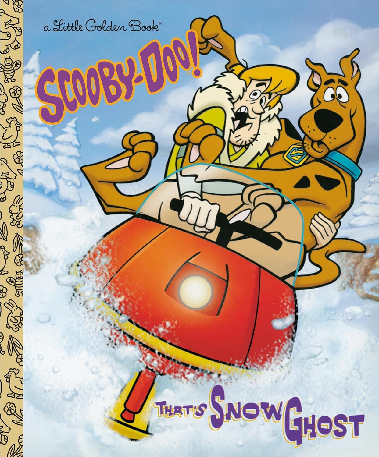 NEW Little Golden Book - That's Snow Ghost (Scooby-Doo)