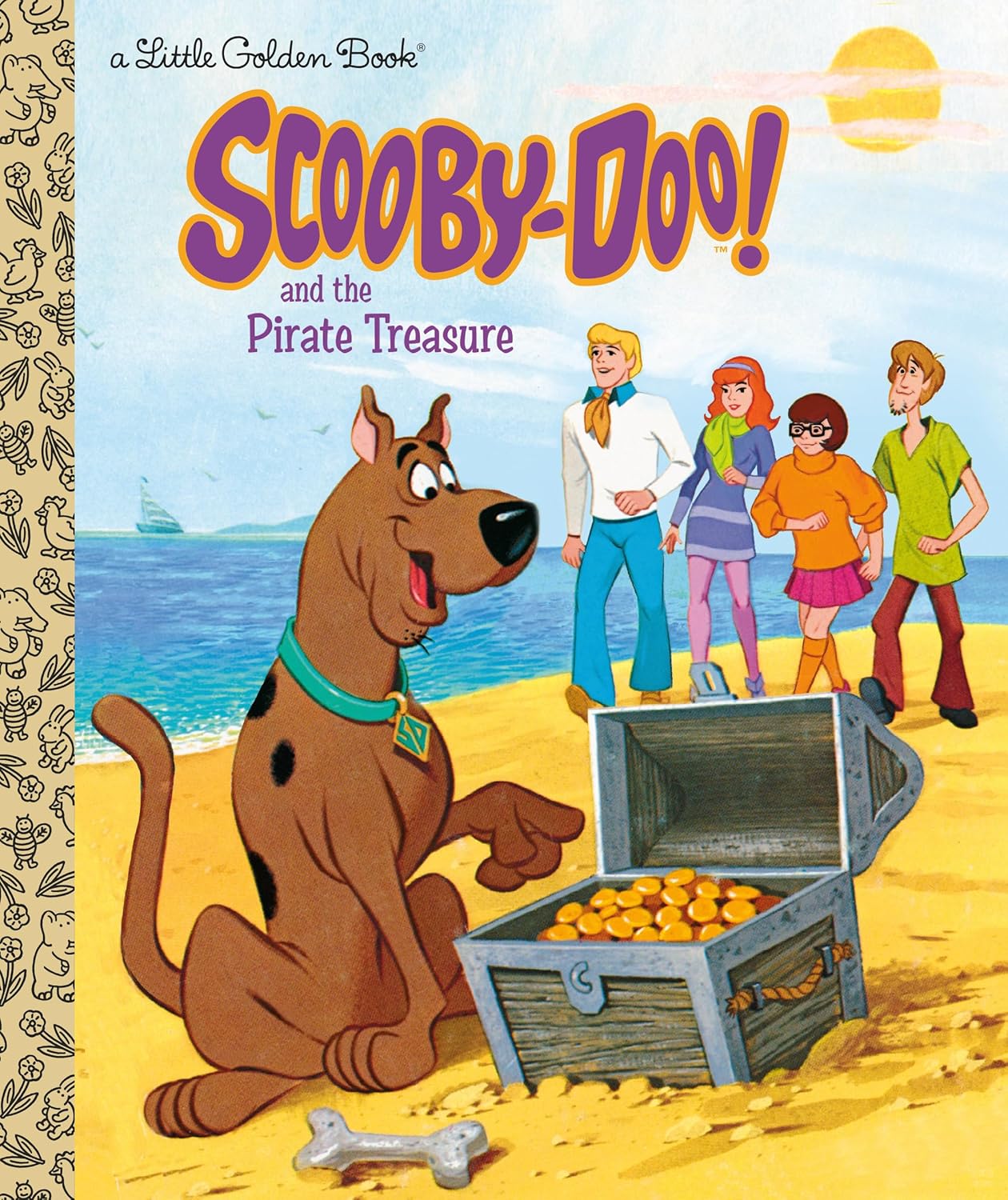 NEW Little Golden Book - Scooby-Doo and the Pirate Treasure
