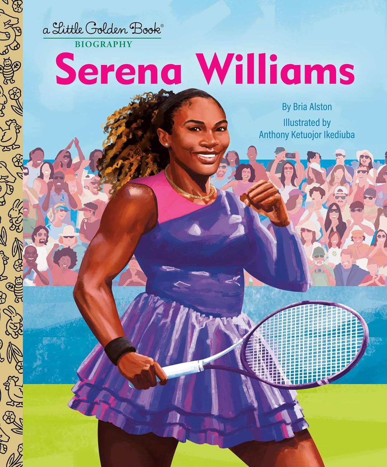 NEW Little Golden Book - Serena Williams Biography