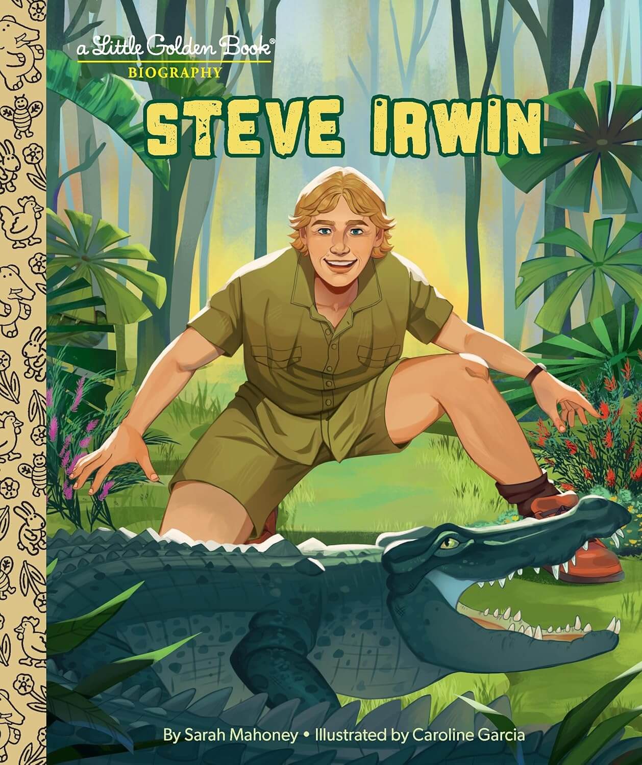 NEW Little Golden Book - Steve Irwin Biography