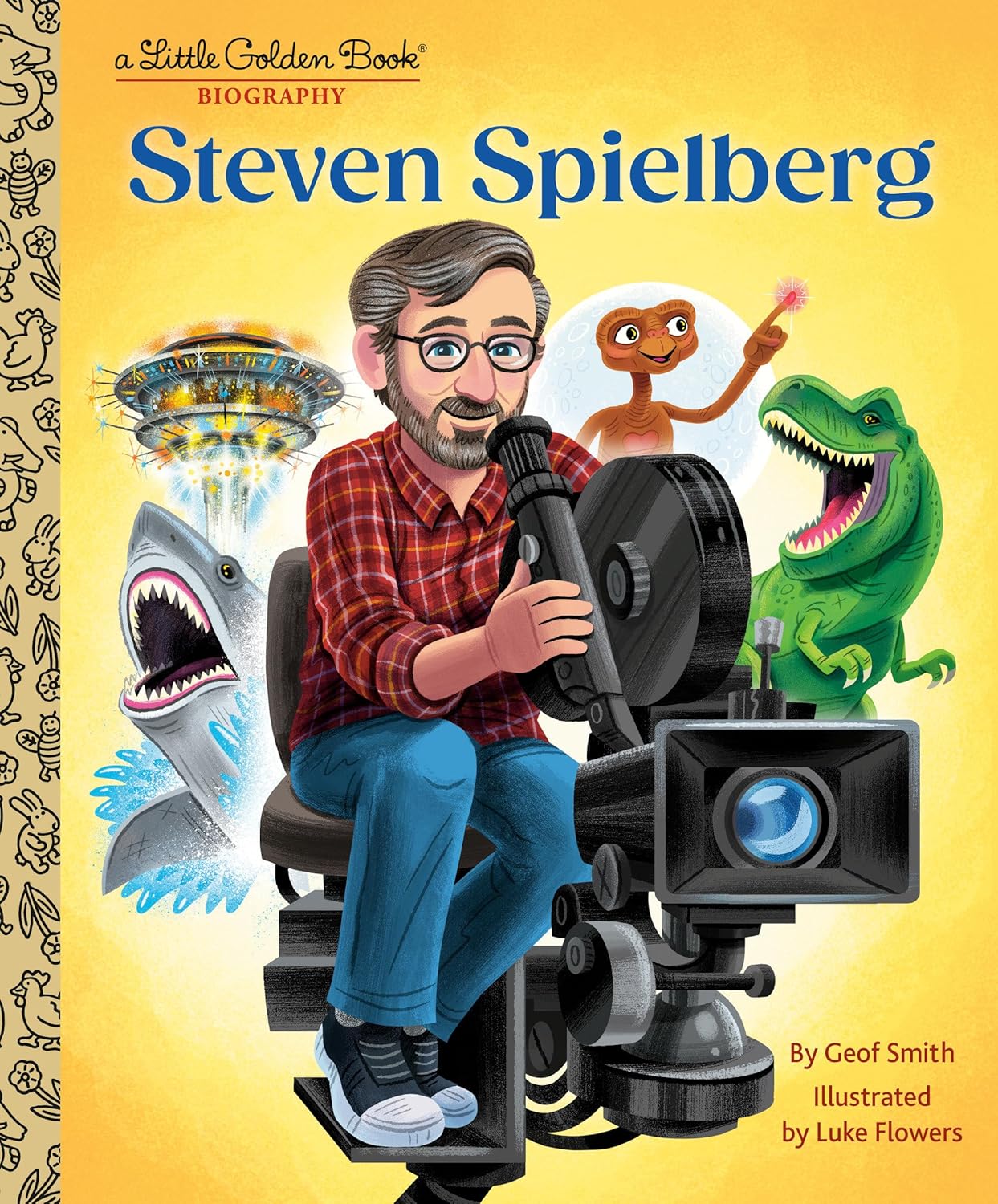 NEW Little Golden Book - Steven Spielberg Biography Little Golden Book