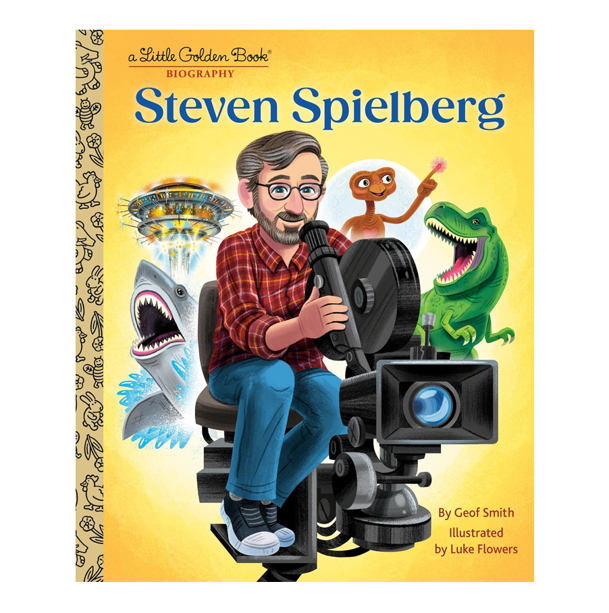 NEW Little Golden Book - Steven Spielberg Biography Little Golden Book