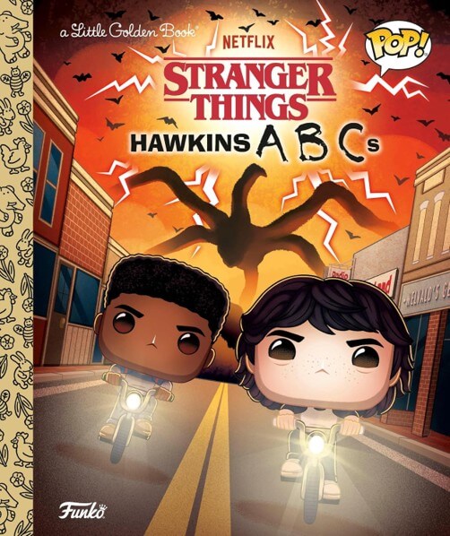 NEW - Stranger Things Hawkins A,B,Cs Little Golden Book