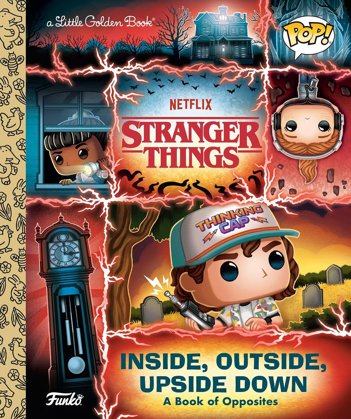 Stranger Things Inside, Outside, Upside Down Little Golden Book