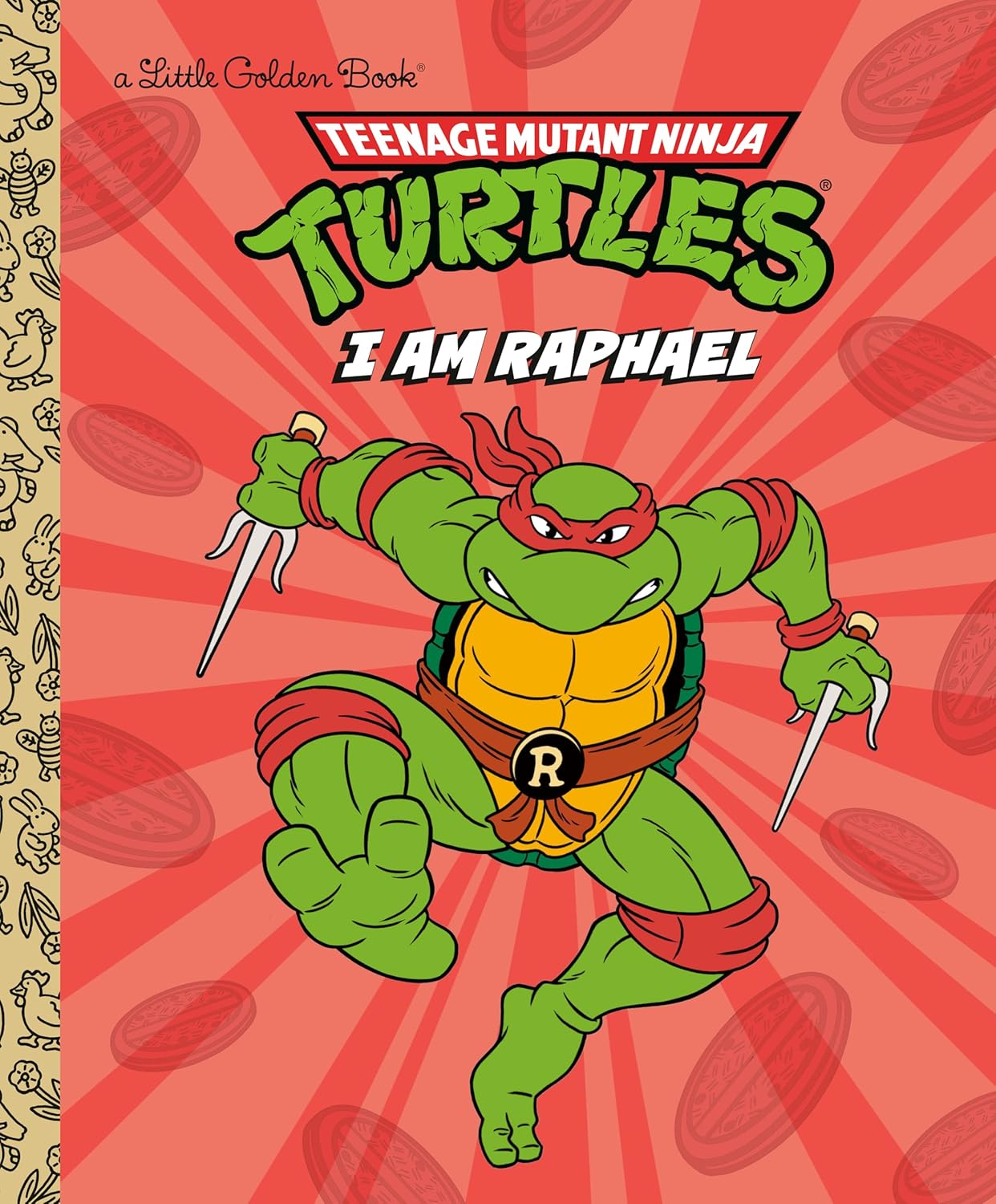 NEW - Teenage Mutant Ninja Turtles I Am Raphael Little Golden Book