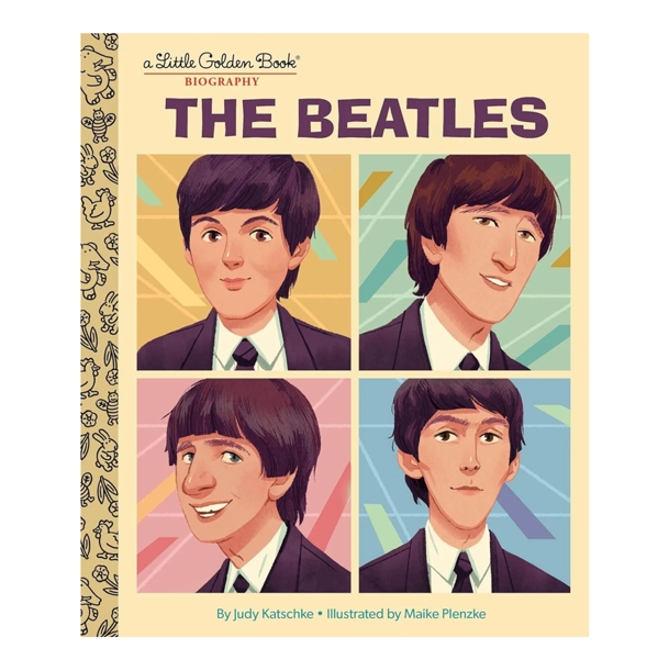 NEW- The Beatles Biography Little Golden Book