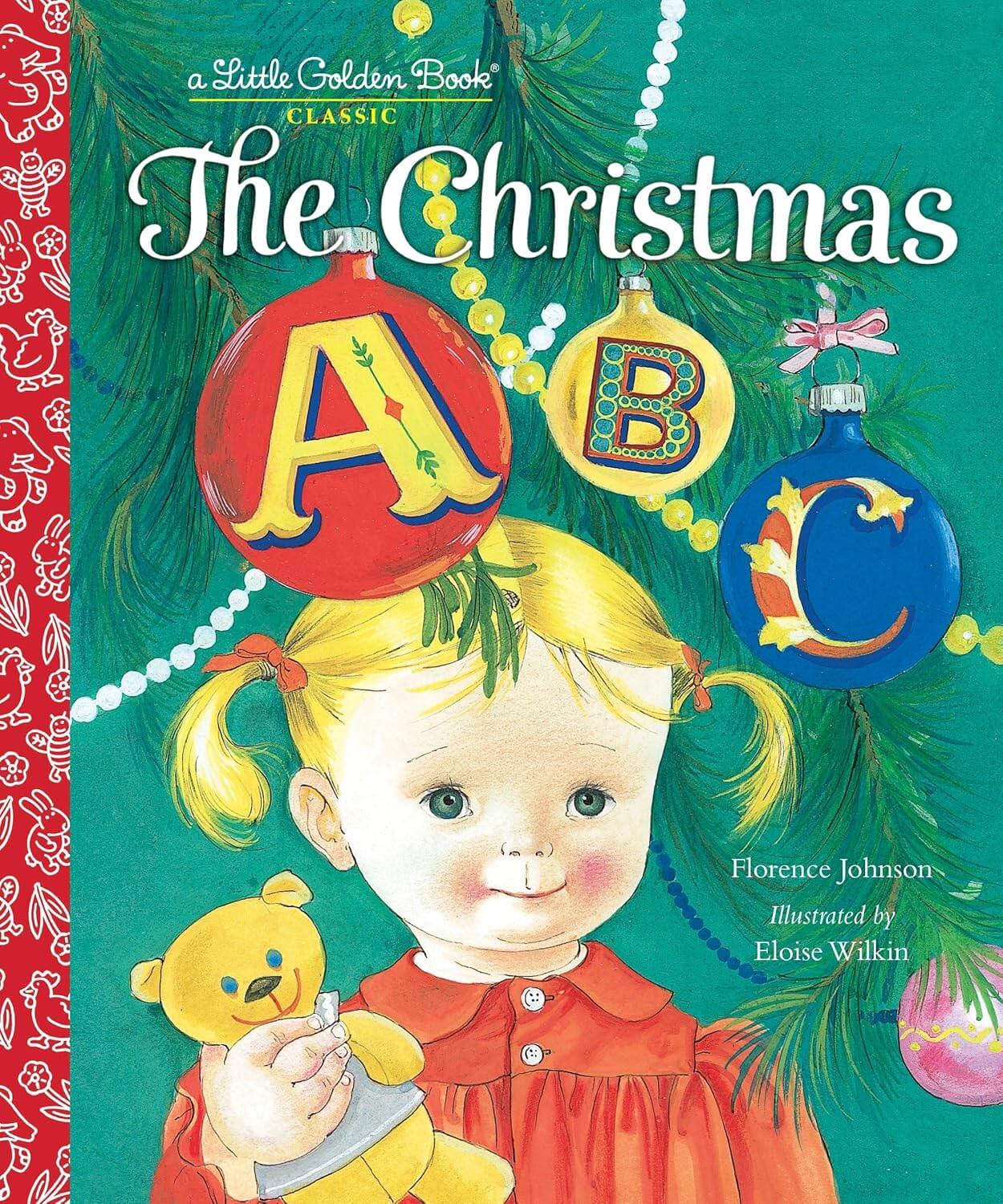 NEW Little Golden Book - The Christmas ABC