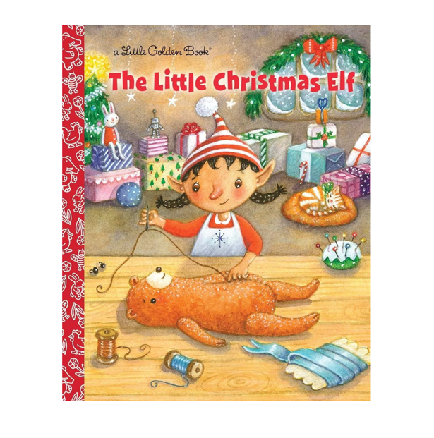 NEW- The Little Christmas Elf Little Golden Book