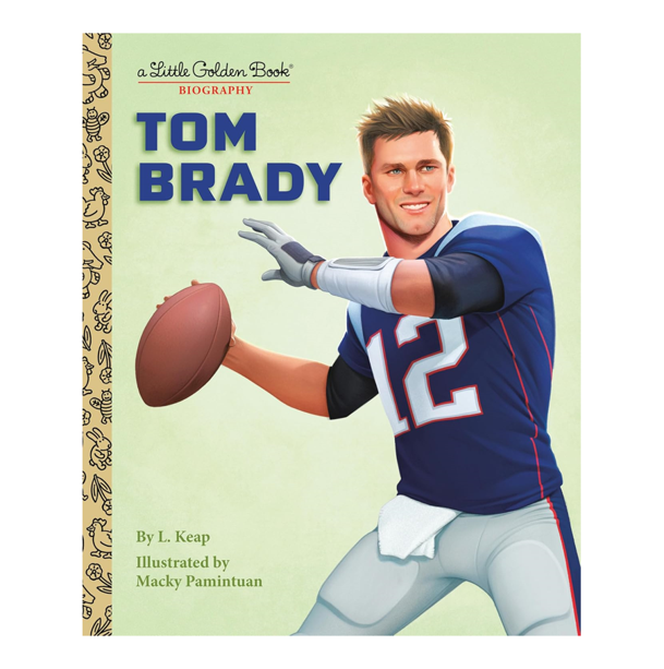 NEW - Tom Brady Biography Little Golden Book