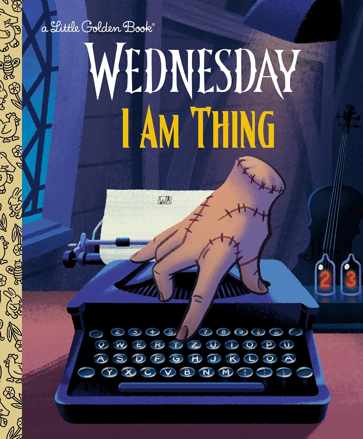 NEW - Wednesday I Am Thing Little Golden Book
