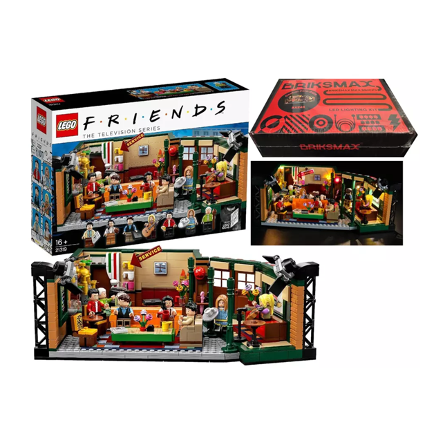 NEW - LEGO Ideas: FRIENDS Television Series Central Perk Set & LED Light Kit