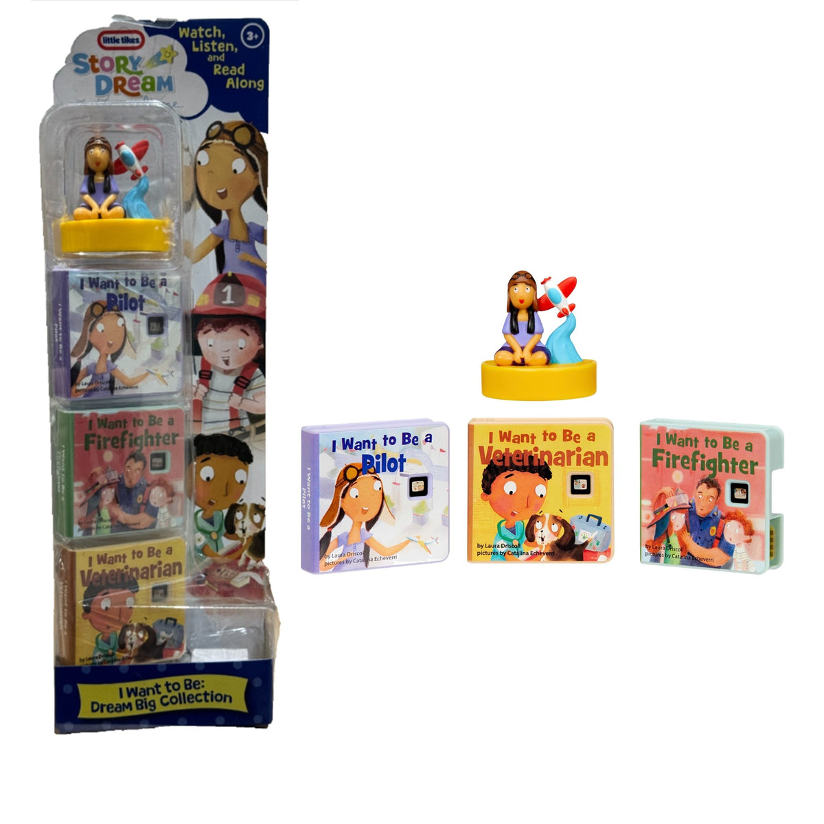 NEW Little Tikes - Story Dream Machine I Want to Be Dream Big Collection